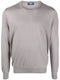 crew-neck cashmere-silk jumper